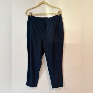 Banana Republic Women's Dark Blue Lightweight Trousers